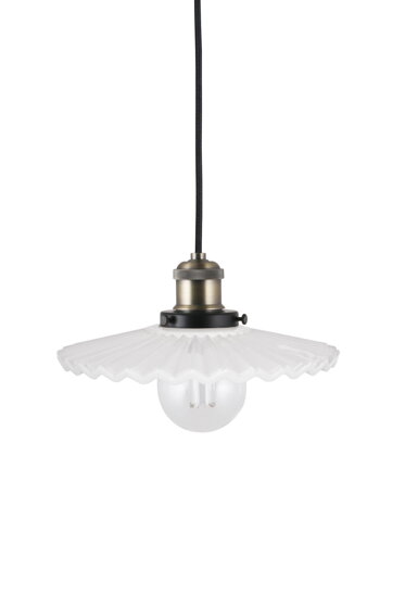 Závesná lampa Cobbler 25 White – biela