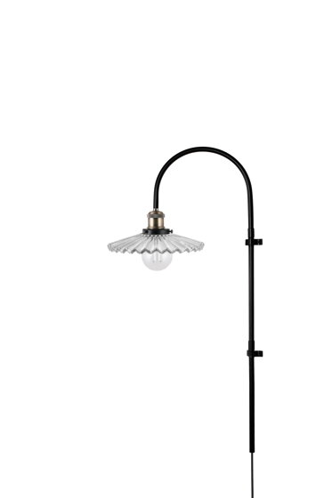 Nástenná lampa Cobbler 75 Clear – číra