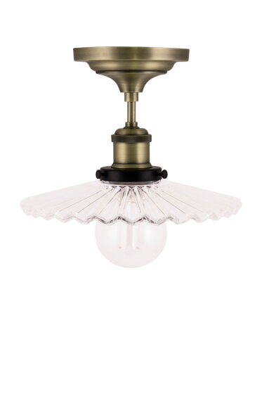 Stropná lampa Cobbler 25 Clear – číra