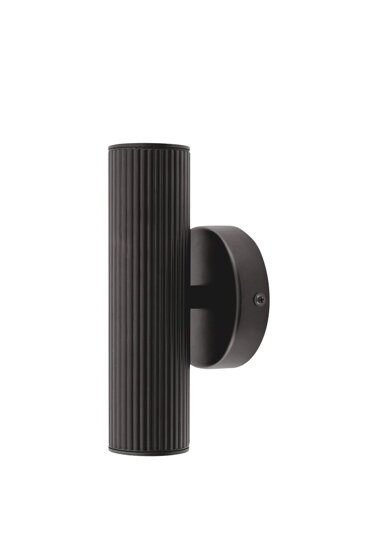 Nástenná lampa Hubble Up/Down – čierna