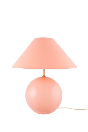 Stolová lampa Iris 35, Blush – svetloružová