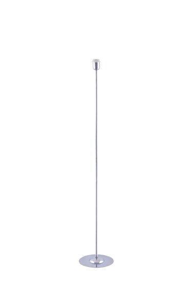 Stojanová lampa Iris, základňa – chrómová