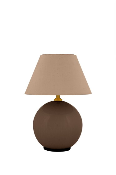 Prenosná stolová lampa Iris 16, Mocha – hnedá