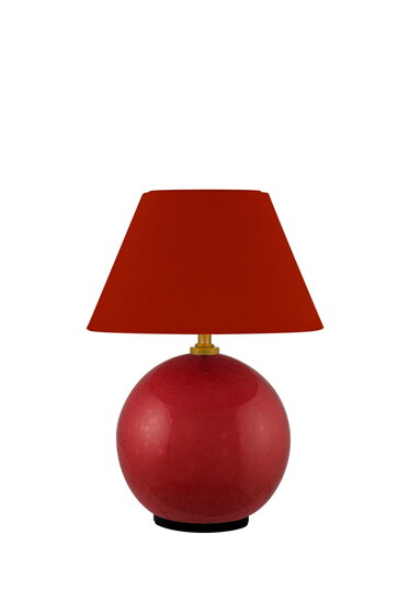 Prenosná stolová lampa Iris 16, Burgundy – tmavočervená