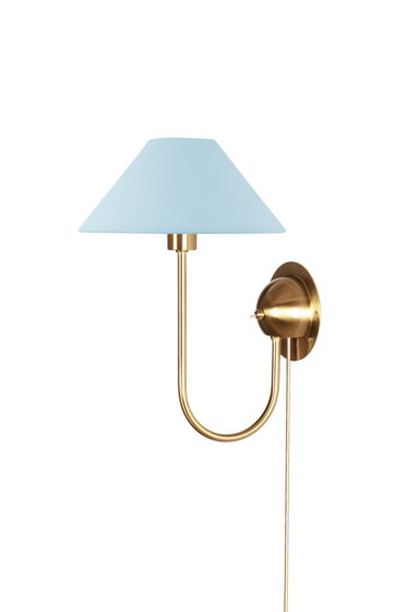 Nástenná lampa Iris Dove Blue – modrá