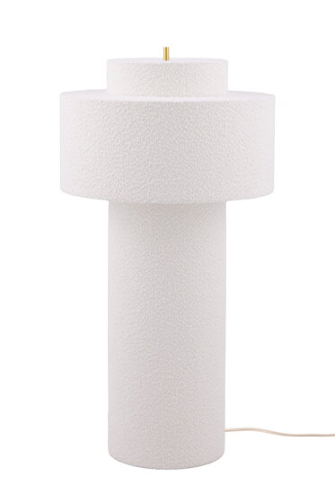Noah 45 Bouclé allólámpa – fehér