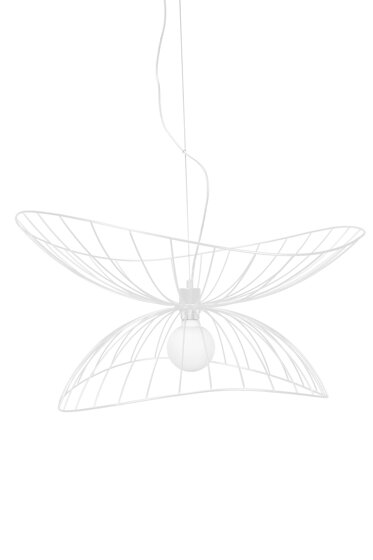Závesná lampa Ray 70 White – biela