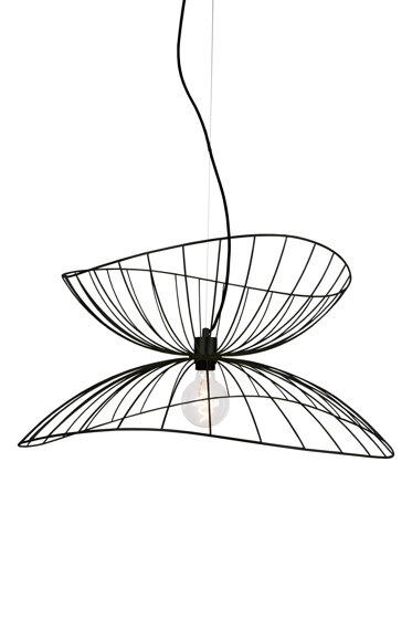 Závesná lampa Ray 70 Black – čierna
