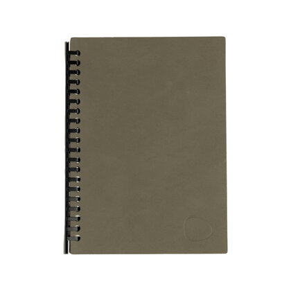 Dizajnový zápisník Paper Block A5 – vojenský zelený/prírodný