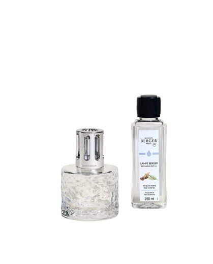 Set katalytická lampa Transparent Mirage, náplň Pure White Tea