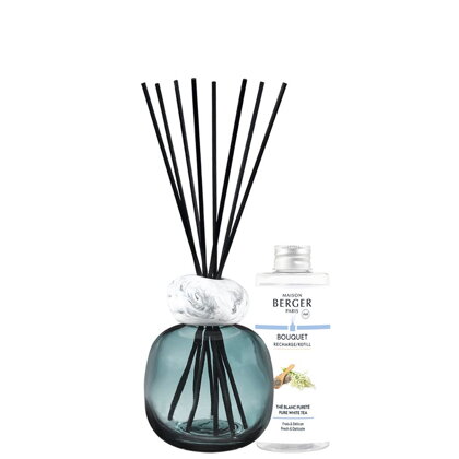Set aróma difuzér Blue Mineral, náplň Pure White Tea