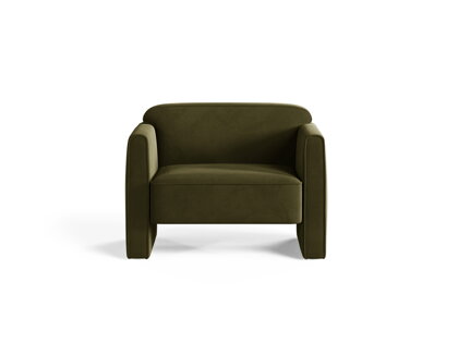 Kreslo Abby – zelené