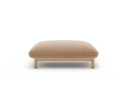 Puf Ada, 95 x 65 cm – pieskový