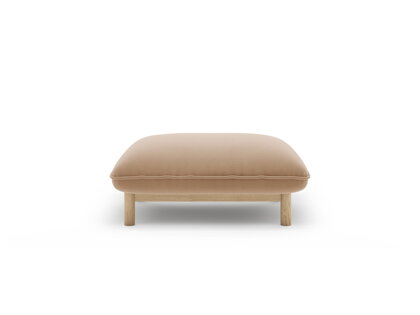 Puf Ada, 80 x 65 cm – pieskový