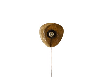 Nástenná lampa Aura – jantárová