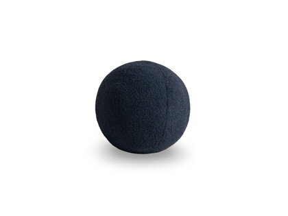 Vankúš Ball Boucle – tmavomodrý