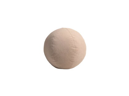Vankúš Ball Velvet – béžový