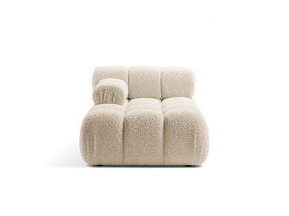 Modul Bellis Chaise longue Boucle Rolf, ľavý roh – svetlý béžový