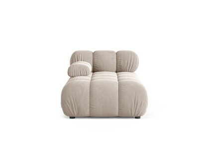 Modul Bellis Chaise longue, ľavý roh – tmavý béžový