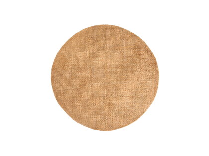 Jutový koberec Calice 120 x 120 cm – prírodný