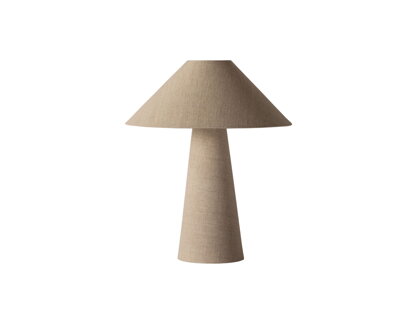 Stolová lampa Dione – prírodná
