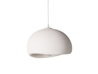 Závesná lampa Edu, 50 x 38 x 60 cm – biela