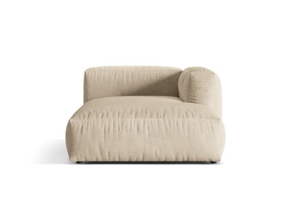 Modul Martina Chaise lounge, pravý roh – svetlý béžový