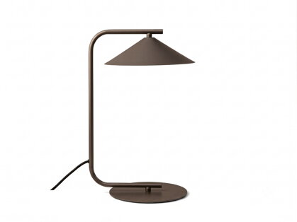 Stolová lampa Nocte – hnedá