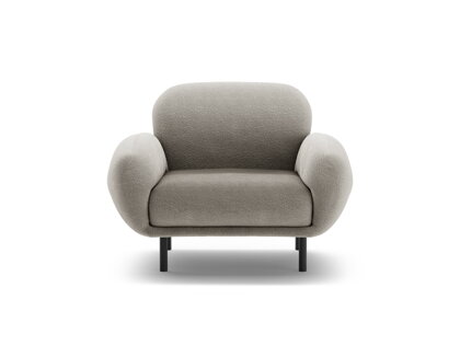 Kreslo Poppy – sivé