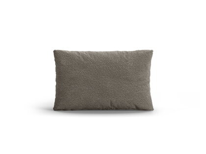 Vankúš Poppy, 50 x 30 cm – sivý