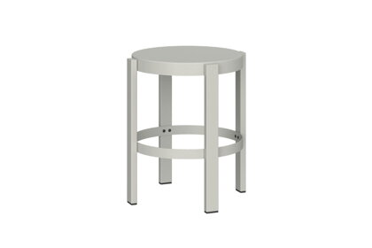 Stolík/stolička Doon Pebble Grey – sivý
