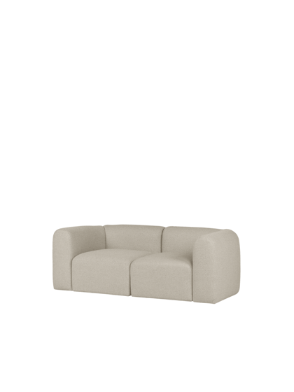 Flom Desert Beige Bouclé kanapé, 2 személyes – bézs