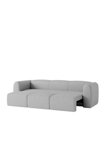 Flom LIght Grey ágyazható kanapé, 3 személyes – világosszürke