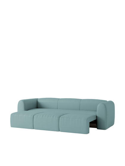 Flom Pastel Blue ágyazható kanapé, 3 személyes – világoskék