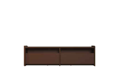 Tv stolík Hido Drawers Cocoa Brown – hnedý/melamín
