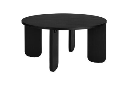 Konferenčný stolík Kuvu Vulcano Black, veľký  – čierny