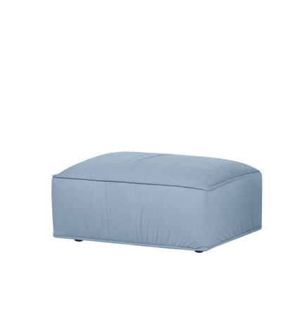Ottoman Lobi Baby Blue Corduroy – svetlomodrý