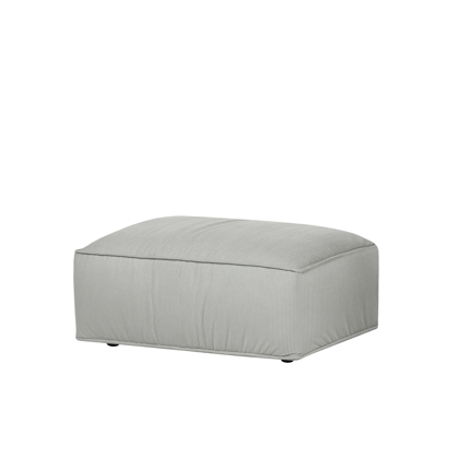 Ottoman Lobi Chalk Grey Corduroy – sivý