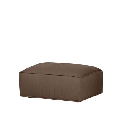 Ottoman Lobi Mocha Brown Corduroy – hnedý