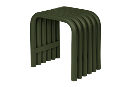 Stolík/stolička Nokk Forest Green – zelený