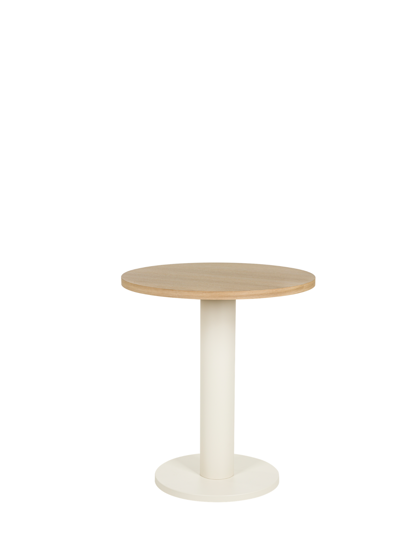 Kaviarenský stôl Sool Oak/Piazza Beige, malý – béžový/dub