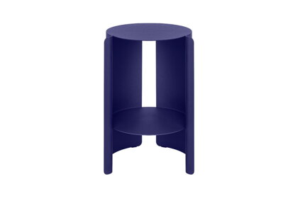 Ande Vulcano Black kisasztal – fekete acél