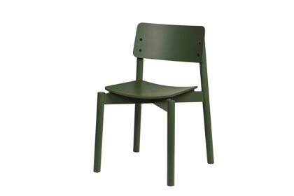 Stolička Wem Forest Green – zelená/buk