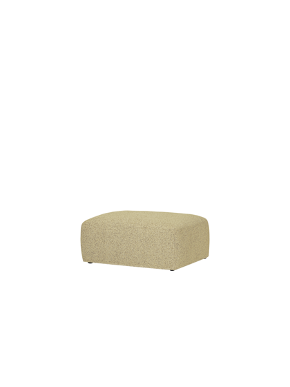 Yaro Pale Yellow Mélange ottomán – világossárga