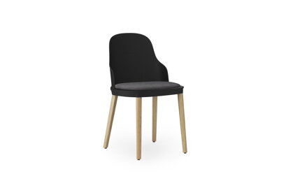Stolička Allez Chair Canvas – čierna/dub