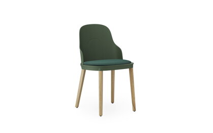 Stolička Allez Chair Canvas – zelená/dub
