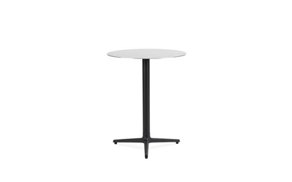 Stôl Allez, malý, okrúhly, 3 nohy – oceľ