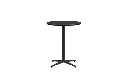 Stôl Allez, malý, okrúhly, 4 nohy – mramor