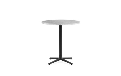 Stôl Allez, veľký, okrúhly, 4 nohy – mramor