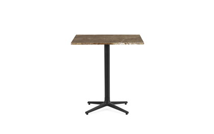 Stôl Allez, veľký, štvorcový, 4 nohy – mramor